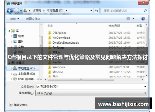 C盘根目录下的文件管理与优化策略及常见问题解决方法探讨